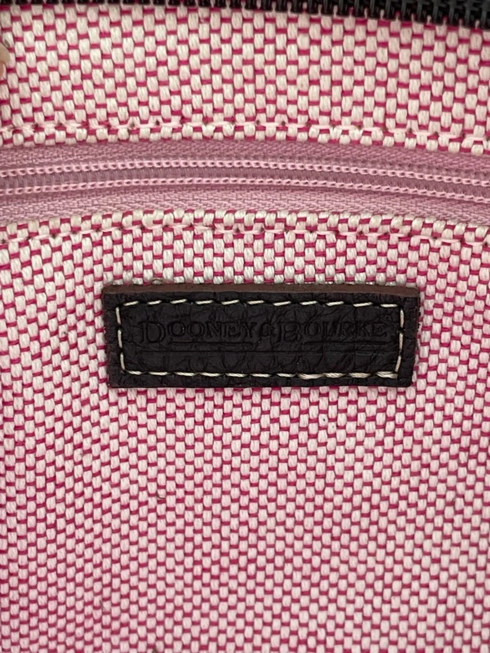 Dooney & Bourke Signature Jacquard and Leather Shoulder Bag - Picture 3 of 16